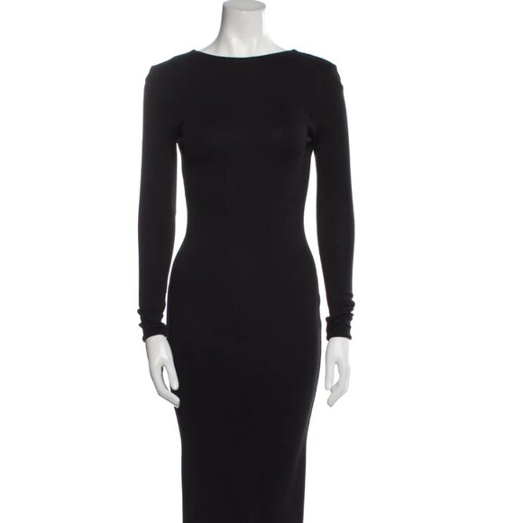 PIERRE BALMAIN Bateau Neckline Long Dress XS US 2 - Picture 1 of 2